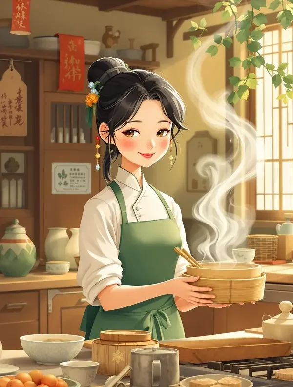 长安小厨娘 短剧封面 - AI看片软件